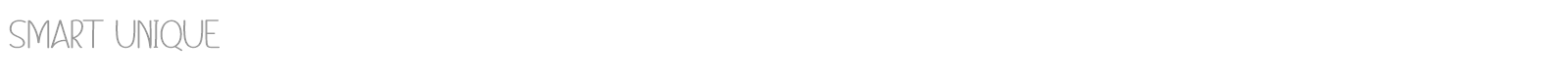 Smart Unique font preview